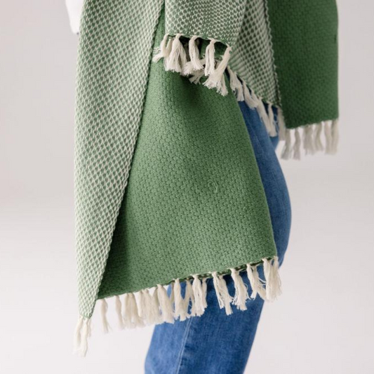 Handgeweven Maya Sjaal - 100% katoen