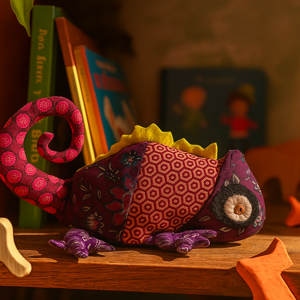 Plush knuffel - Kameleon