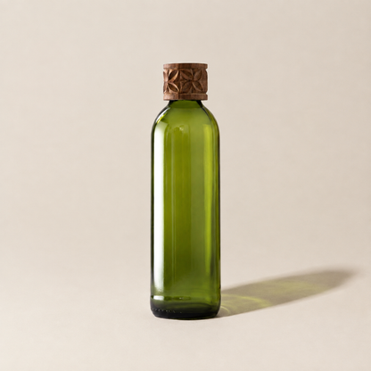 Handgemaakte Kitale glazen karaf - Gerecycled glas