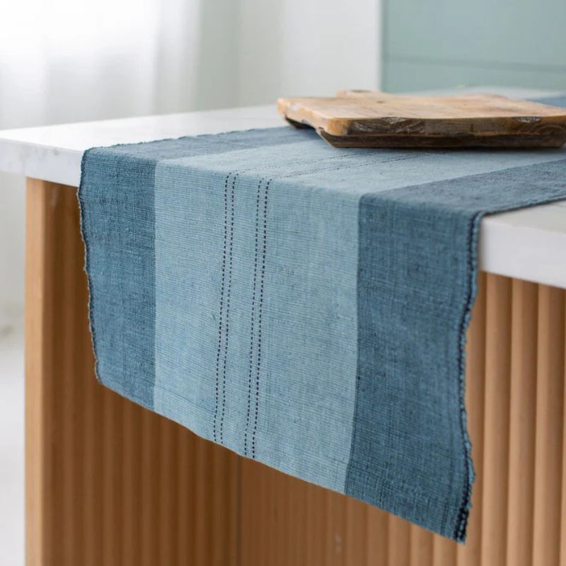 Handgeweven Sodo Tafelloper - 100% katoen