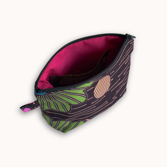 Portemonnee van shweshwe katoen