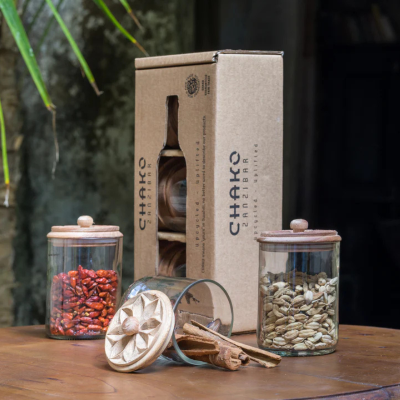 Karafuu Storage Jar | set of 3