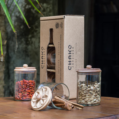 Karafuu Storage Jar | set of 3