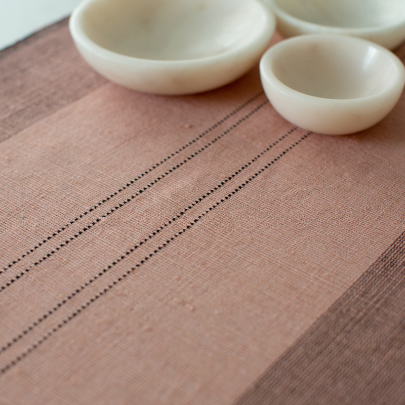 Handgeweven Sodo Tafelloper - 100% katoen