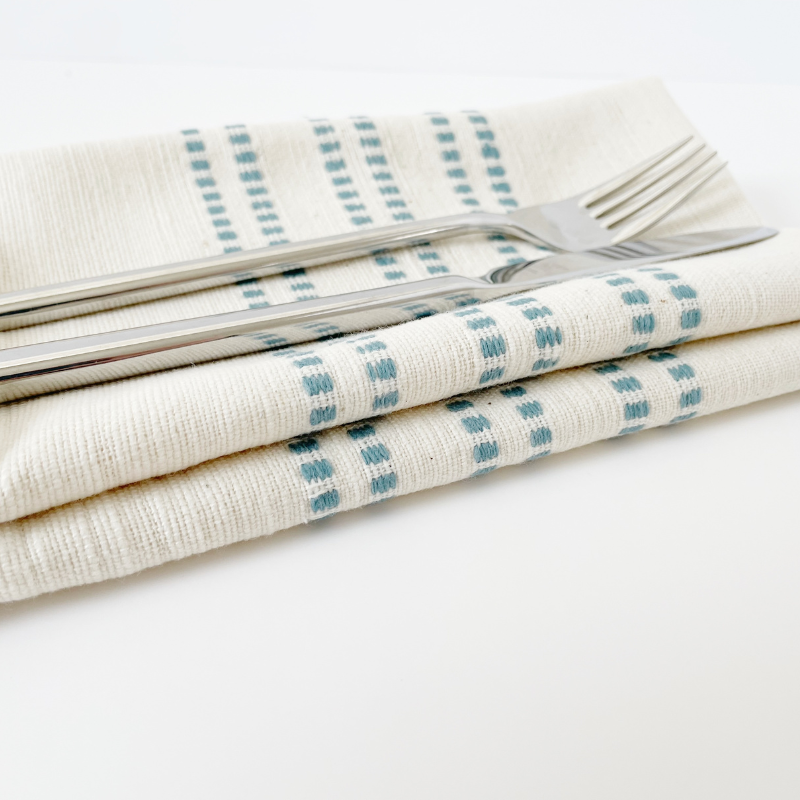 Handgeweven Sodo servet | set van 5 - 100% katoen