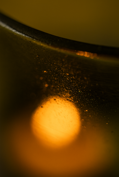 Handgemaakte Taa tall theelichthouder - Gerecycled glas