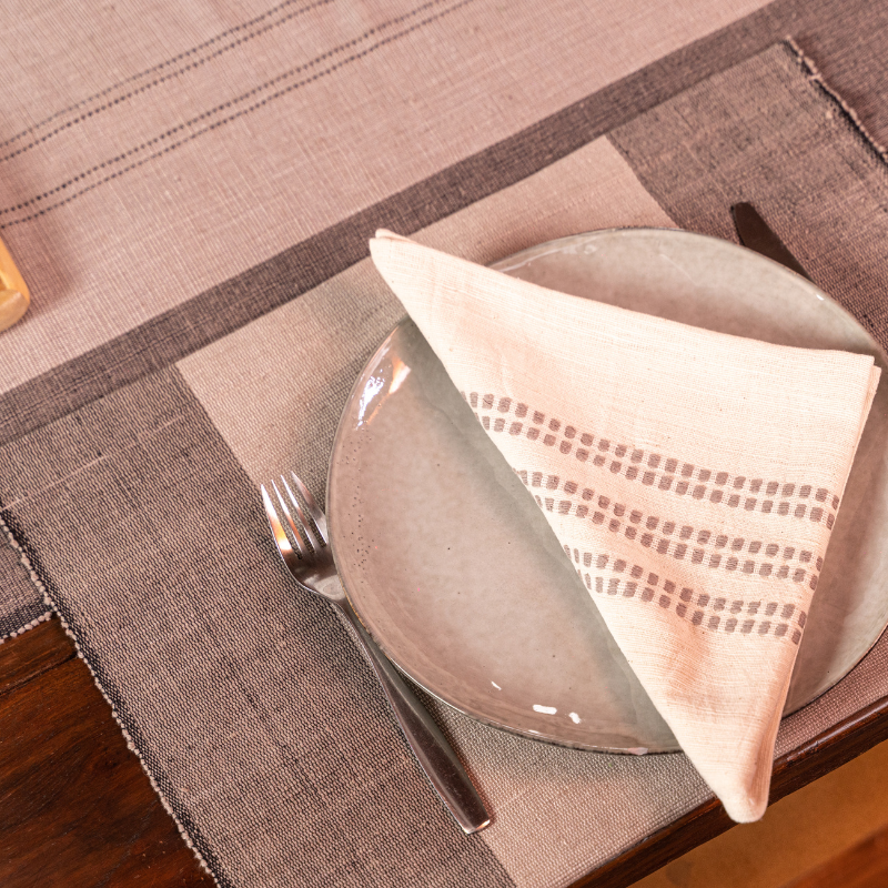 Handgeweven Sodo Placemat | set van 4 - 100% katoen