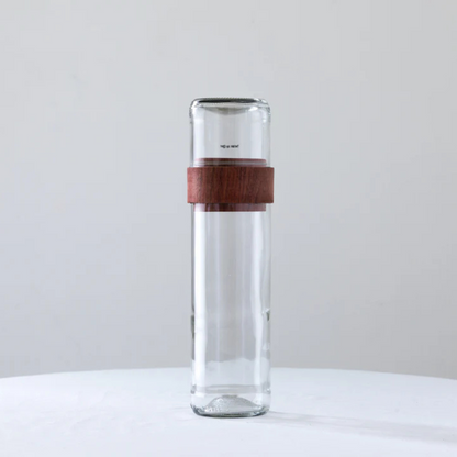 Handgemaakte Vanila spaghettipot - Gerecycled glas