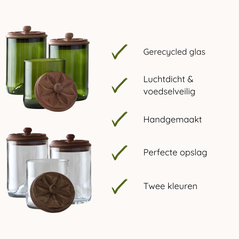 Karafuu Storage Jar | set of 3