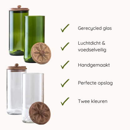 Karafuu Voorraadpot | set van 2