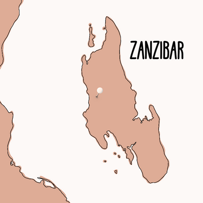 Handgemaakte Forodhani tafellamp - Gerecycled glas